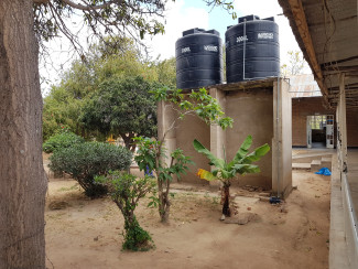 Wasser-Vorratsbehälter Krankenhaus Ilembula